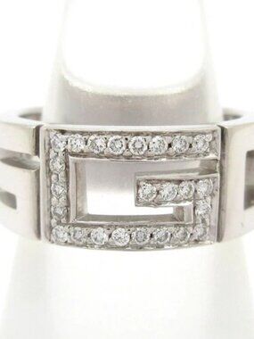 GUCCI Multiple 18K White Gold Diamond Ring